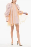 Viktor & Rolf Tulle Puffed-sleeved Castle In The Sky Dress
