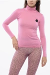 Viktor & Rolf Turtle-neck Signature Seal Long Sleeved Top