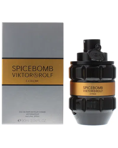 Viktor & Rolf Viktor&rolf 3oz Spicebomb Extreme Eau De Parfum Spray In White