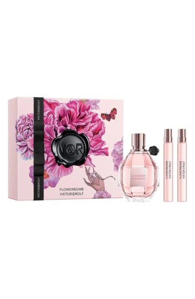 Viktor & Rolf Viktor&rolf Flowerbomb Eau De Parfum Gift Set (limited Edition) $254 Value In No Color