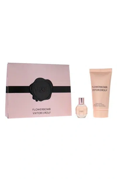 Viktor & Rolf Viktor&rolf Flowerbomb Eau De Parfum Set In No Color