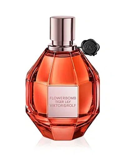 Viktor & Rolf Flowerbomb Tiger Lily Eau De Parfum 3.4 Oz. In White