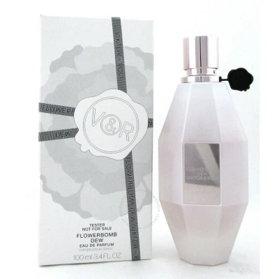 Viktor & Rolf Ladies Flowerbomb Dew Edp Spray 3.4 oz (tester) Fragrances 3614272872417 In White