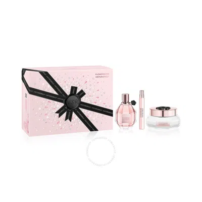 Viktor & Rolf Ladies Flowerbomb Gift Set Fragrances 3614274078107 In N/a