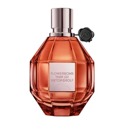 Viktor & Rolf Ladies Flowerbomb Tiger Lily Edp Spray 1.7 oz Fragrances 3614274081176 In White