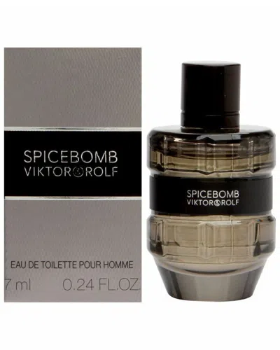 Viktor & Rolf Viktor&rolf Men's 0.24 oz Spicebomb Edt Mini In Brown