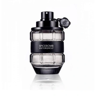 Viktor & Rolf Men's Spicebomb Edt Spray 3.0 oz (tester) Fragrances 3605521515698 In Pink