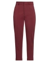 Viktor & Rolf Woman Pants Burgundy Size M Cotton In Red