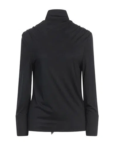 VIKTOR & ROLF VIKTOR & ROLF WOMAN TOP BLACK SIZE S LYOCELL, COTTON
