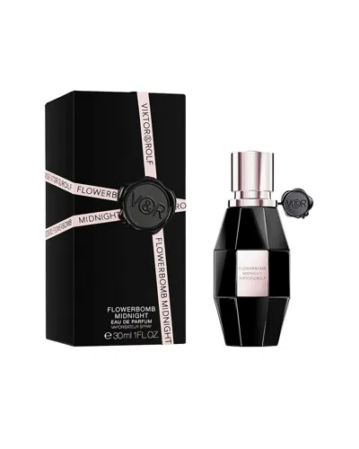 Viktor & Rolf Viktor&rolf Women's 1oz Flowerbomb Midnight V&r Eau De Parfum Spray