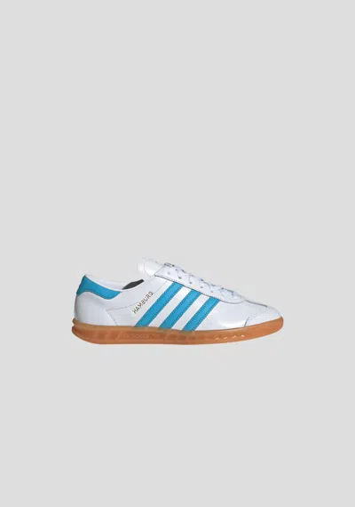 Viktoria & Woods Adidas Hamburg In White/sky Rush/gum 2