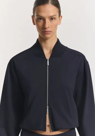Viktoria & Woods Armour Ponte Bomber In Navy