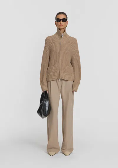 Viktoria & Woods Babylon Cardigan In Brown