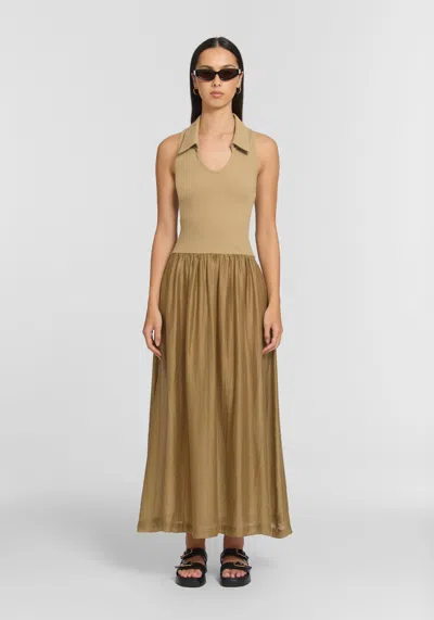 Viktoria & Woods Caretaker Dress In Green