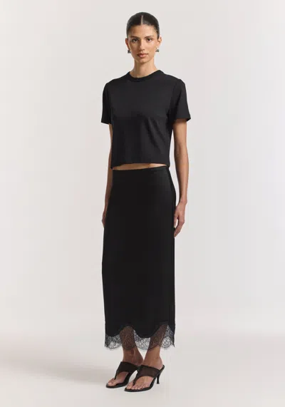 Viktoria & Woods Churchill Skirt In Black