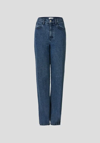 Viktoria & Woods Cobain High Waisted Jean In Classic Blue