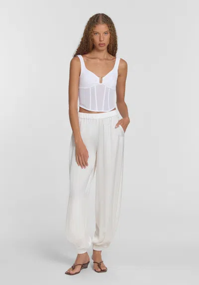Viktoria & Woods Duetto Pant In White