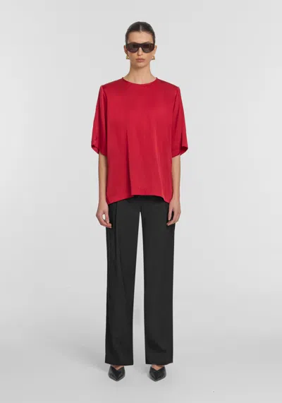 Viktoria & Woods Elysian Tee In Red