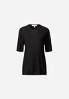Viktoria & Woods Ember Knit Tee In Black