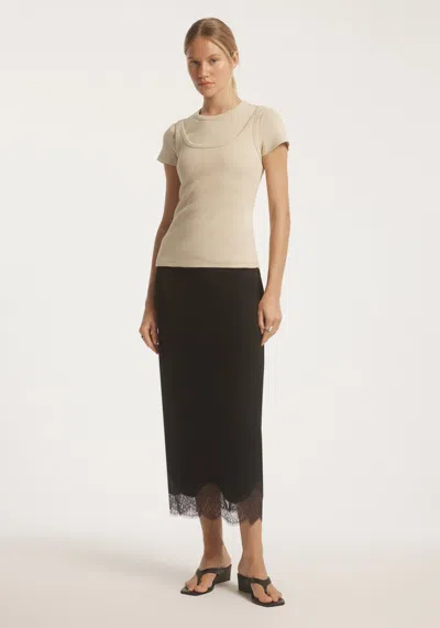 Viktoria & Woods Ethos Tee In Brown