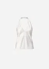 Viktoria & Woods Evian Halter Top In Ivory