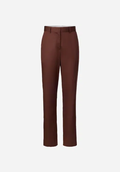 Viktoria & Woods Garrett Trouser In Garnet