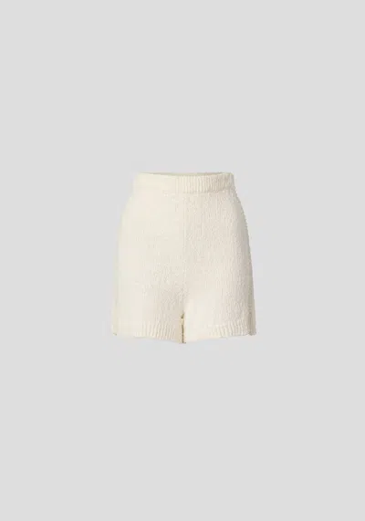 Viktoria & Woods Geometry Short In Ivory