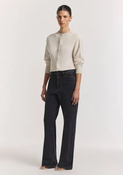 Viktoria & Woods Hart Merino Cardigan In White