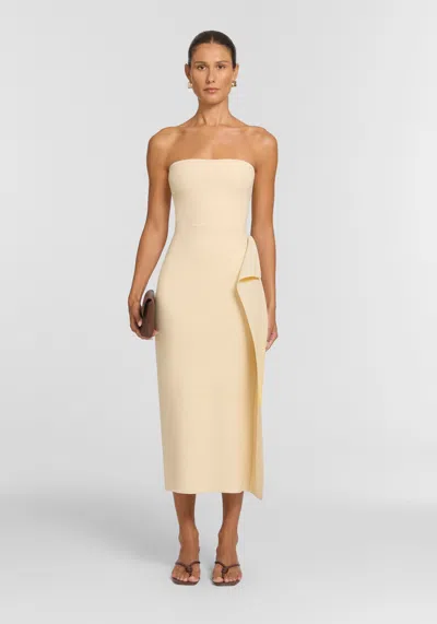 Viktoria & Woods Honeydew Dress In Yellow