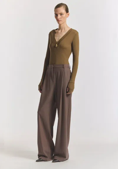 Viktoria & Woods Idol Pant In Brown