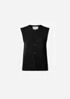 Viktoria & Woods Julian Vest In Black