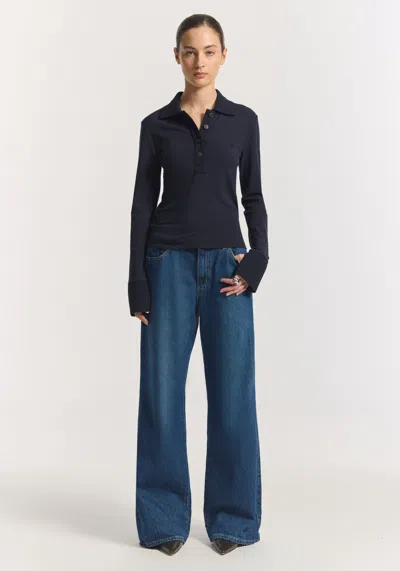 Viktoria & Woods Kloss Top In Blue