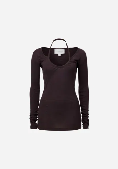 Viktoria & Woods Lilith Top In Chestnut