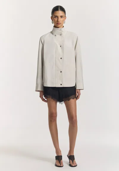 Viktoria & Woods Lockwood Windbreaker In Limestone