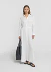 Viktoria & Woods Lorenzo Shirt Dress In White