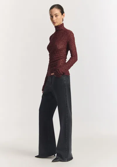 Viktoria & Woods Luna Skivvy In Burgundy