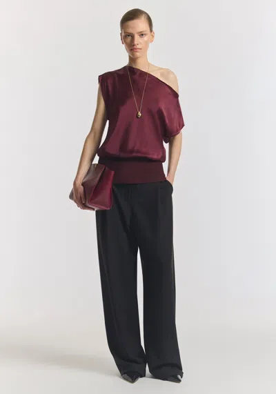 Viktoria & Woods Mabel Top In Burgundy