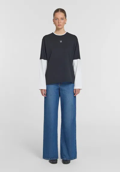 Viktoria & Woods Maximus Longsleeve Top In Multi