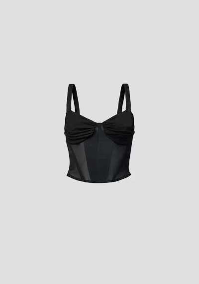 Viktoria & Woods Menagerie Bustier In Black