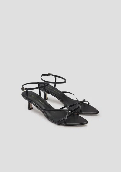 Viktoria & Woods Naples Nappa Heel In Black