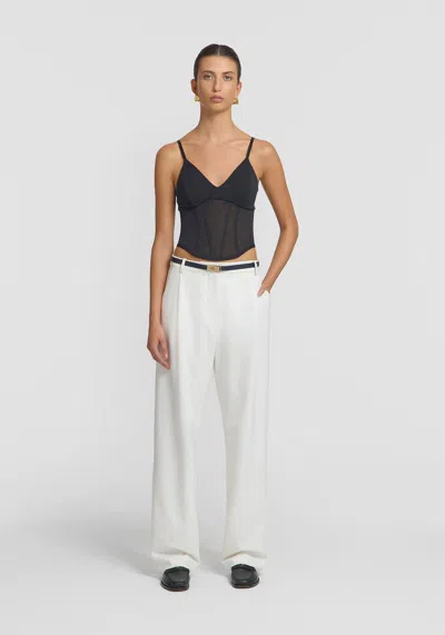 Viktoria & Woods Omega Bustier In Black