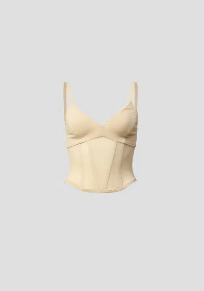 Viktoria & Woods Omega Bustier In Soybean