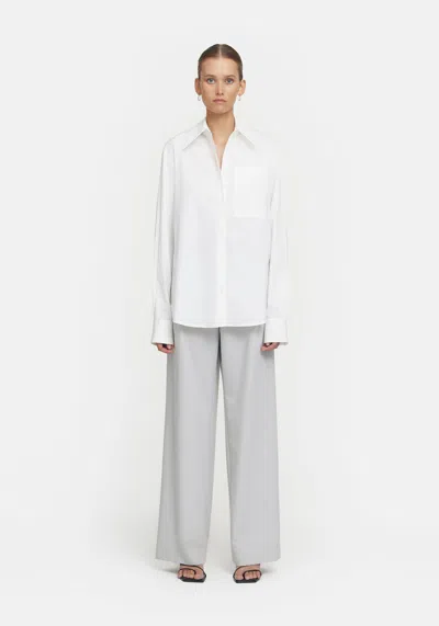 Viktoria & Woods Proclaim Unisex Shirt In White