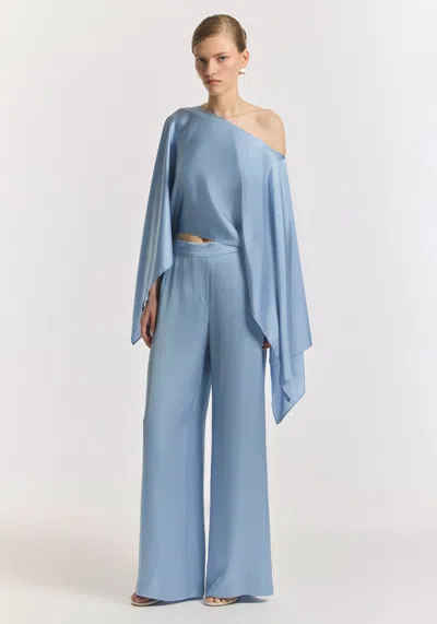 Viktoria & Woods Romance Cape Top In Blue