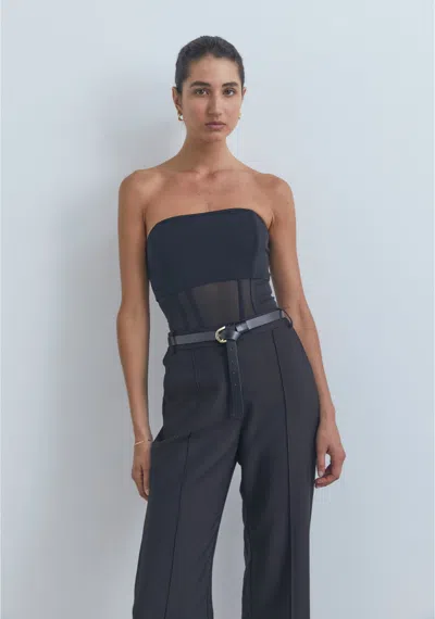 Viktoria & Woods Rome Bustier In Black