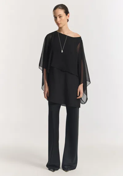 Viktoria & Woods Sanctuary Silk Dress In Black