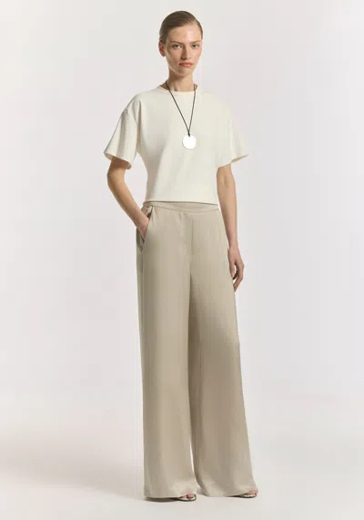 Viktoria & Woods Skylark Pant In Oyster