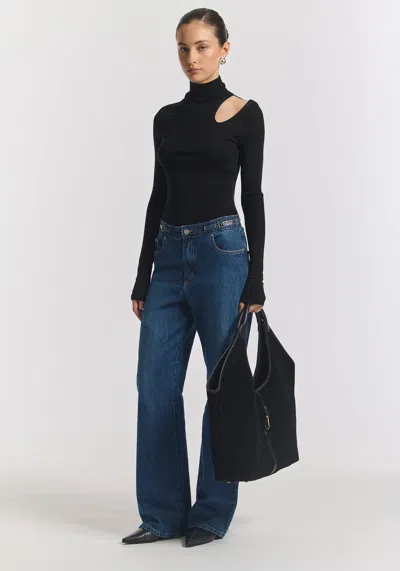 Viktoria & Woods Sloane Merino Top In Black