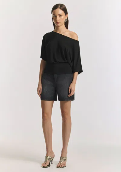 Viktoria & Woods Stingray Short In Black