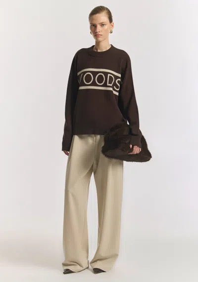 Viktoria & Woods Supercross Knit In Brown